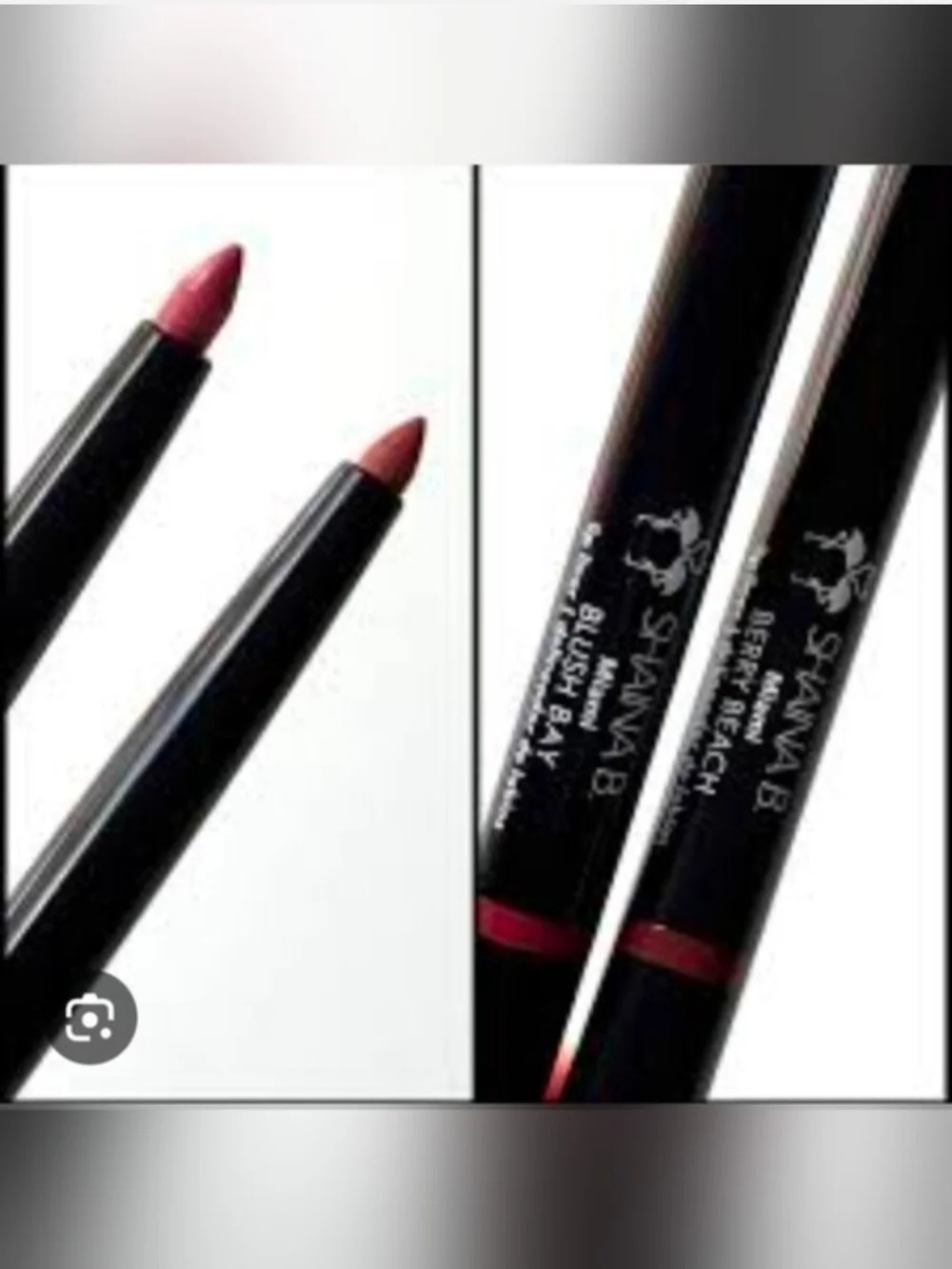 Shaina B Miami Lipliner Duo -Berry Beach & Blush Bay BNIB